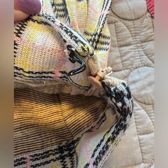 Free People Honey Pleated Skirt In Retro Sunshine Combo - Picture 14 of 16